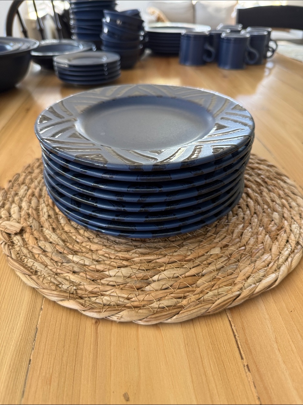 8 Pfaltzgraff Morning Light Salad Plates